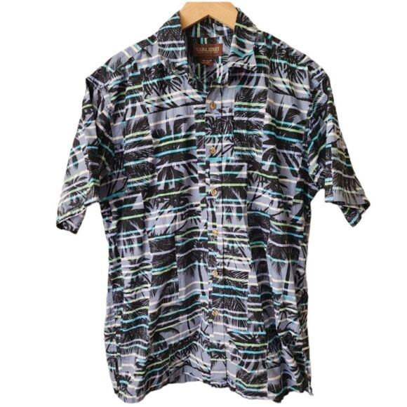 Cooke Street Shirt Mens Medium Hawaiian Aloha Shirt Button Up - Picture 1 of 4
